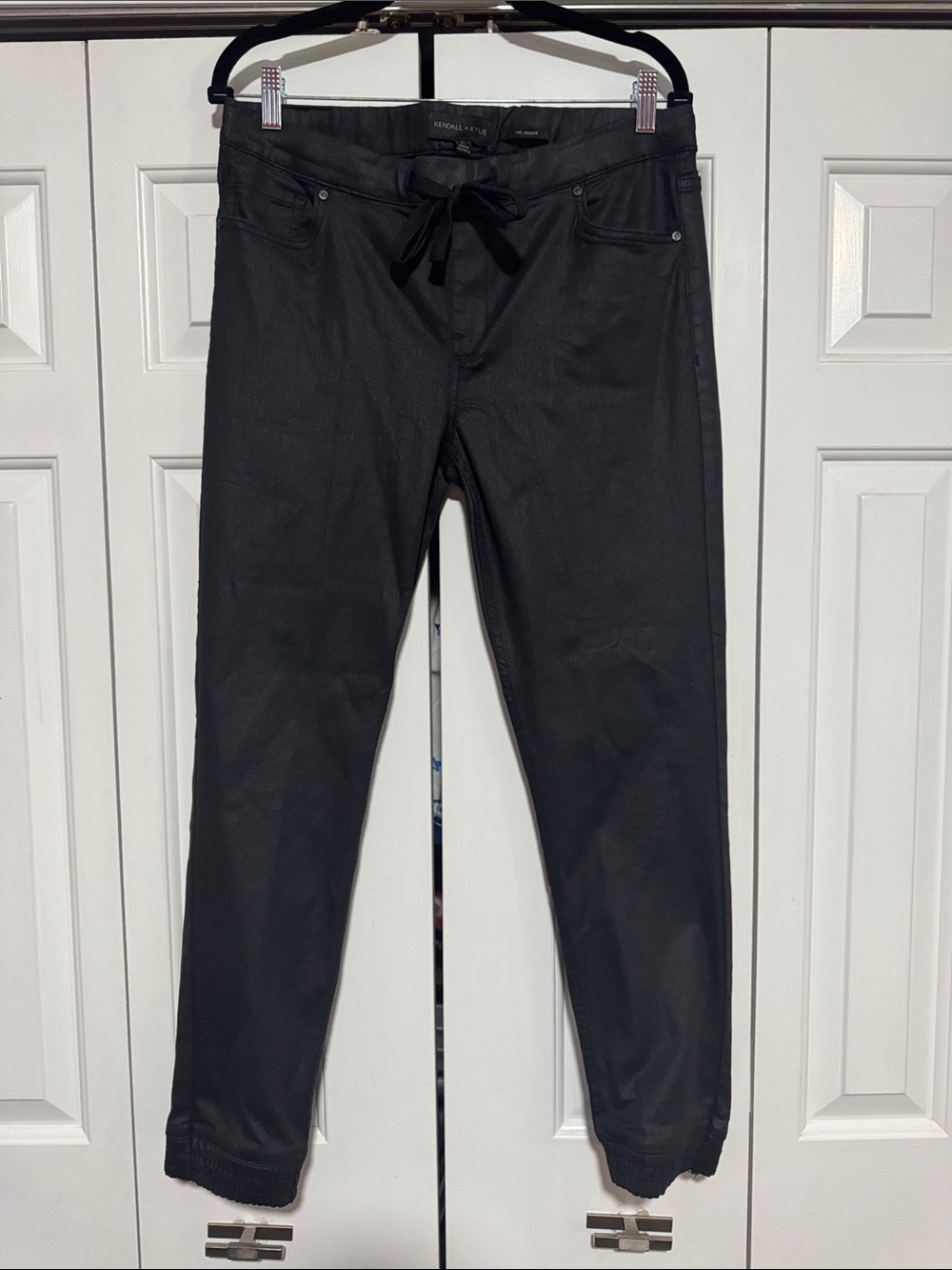 Women’s Black Drawstring Jeans